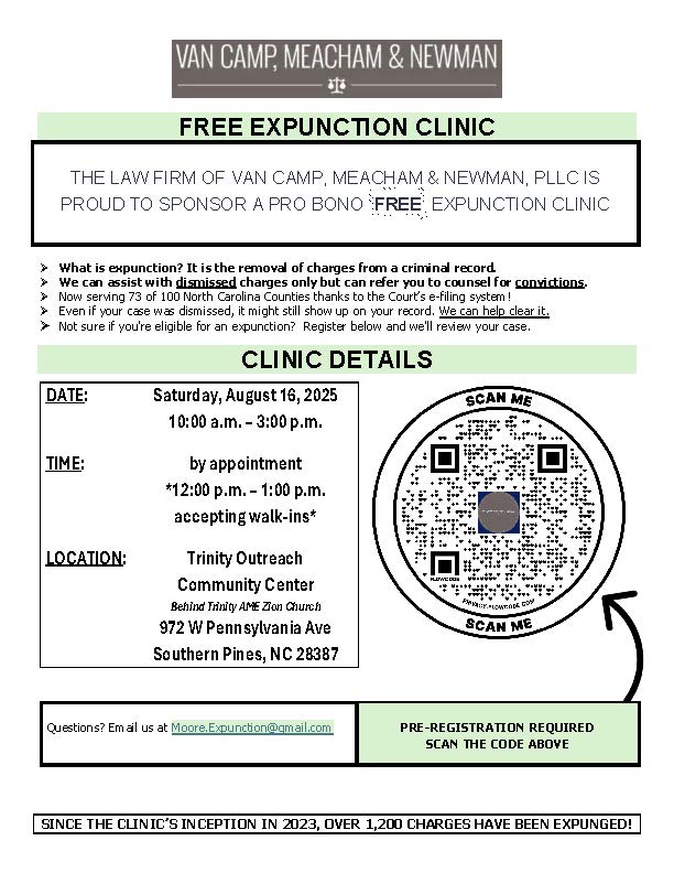 Expunction Clinic August 2025